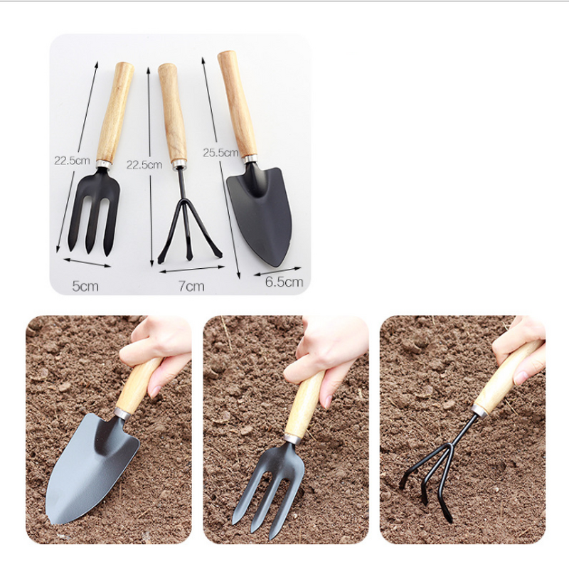 Garden Tools Set Factory - OEM/ODM Custom SANJIAN 3pcs Set