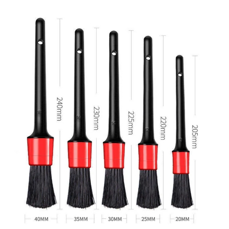 Car Wash Brush Set Manufacturer - OEM/ODM Custom 5 Piece Brush Set