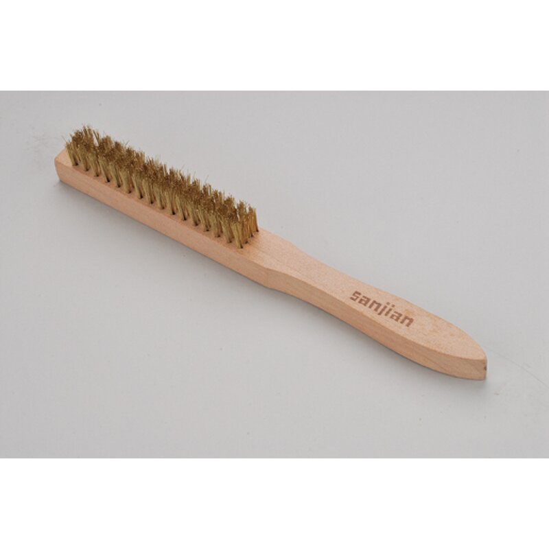 Wheel Wire Brush Factory - OEM/ODM Custom Wood Handle Wire Brush