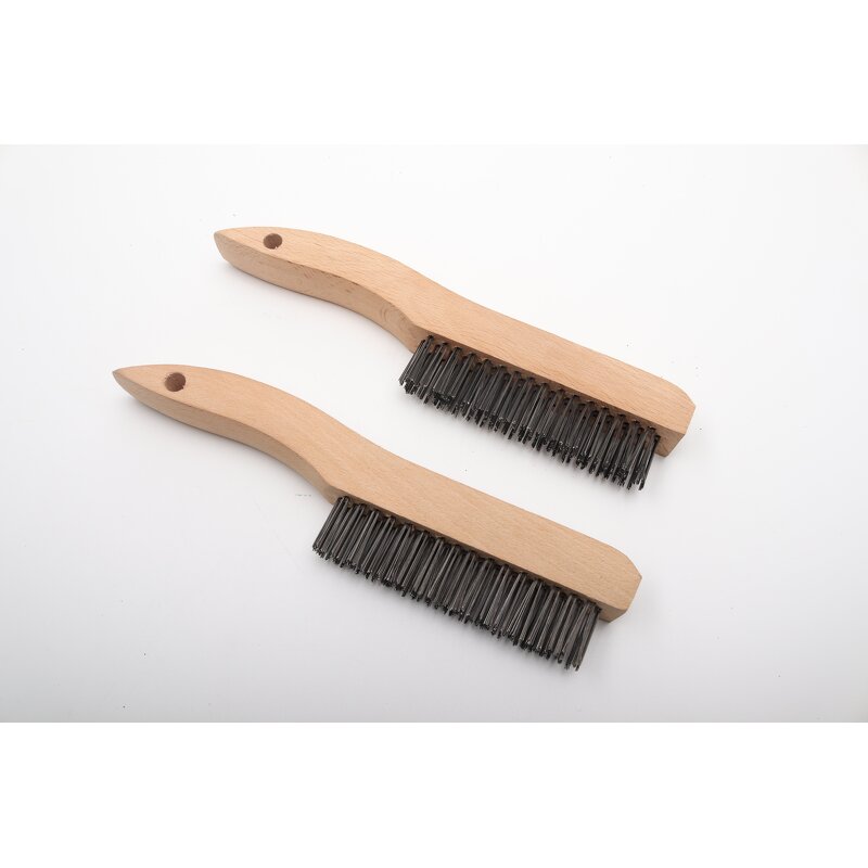Steel Wire Brush Factory - OEM/ODM Custom Wooden Handle Wire Brush