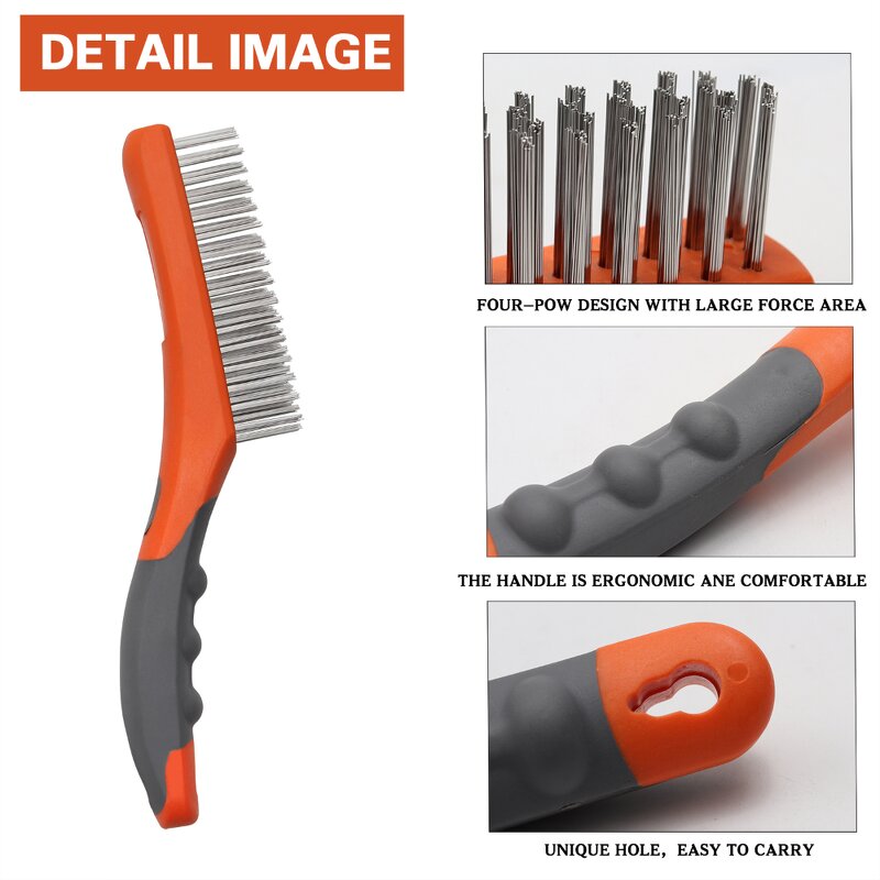 Steel Wire Brush Manufacturer - OEM/ODM Custom PP Handle Wire Brush