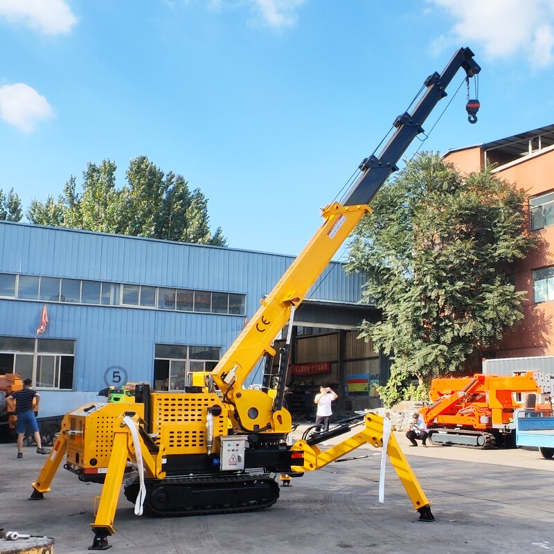 Spider Crane Factory - Best Selling 3 Ton Telescopic Hydraulic