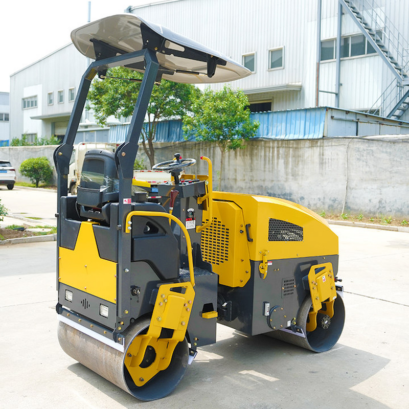 Road Roller Manufacturer - Factory Direct Sales 3 Ton Double Drive