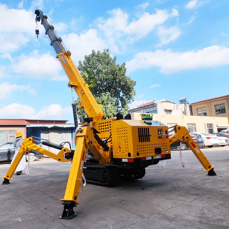 Spider Crane Factory - Best Selling 3 Ton Telescopic Hydraulic