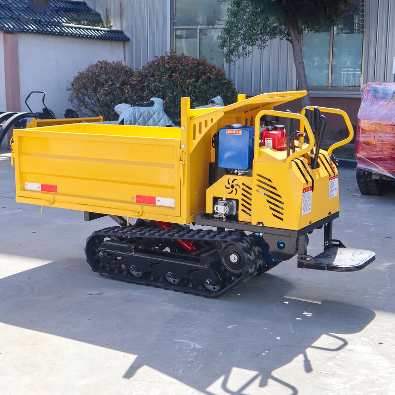 Crawler Dumper Factory - Powerful 750KG Wheeled Orchard Dumper