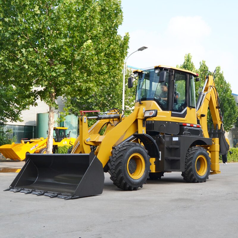 Backhoe Loader Factory - Cheapest 4 in 1 Bucket Agriculture