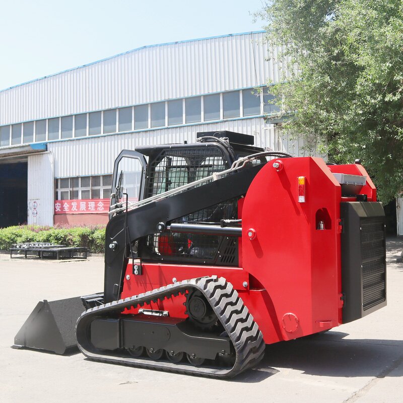 Skid Steer Loader Manufacturer - CE EPA Diesel Large Track