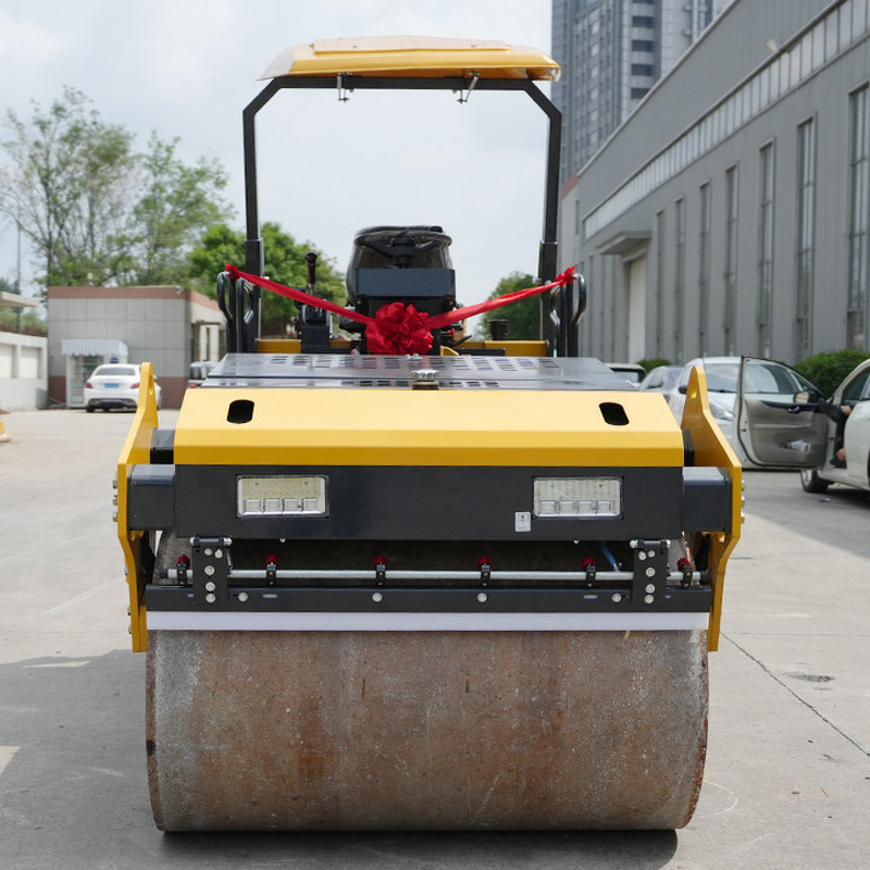 Road Roller Factory - High Quality Portable Asphalt Double Drum