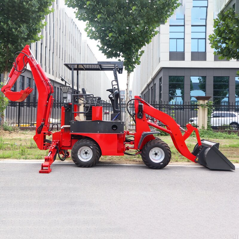 Backhoe Loader Factory - Good Quality 0.6 Ton Earth-moving