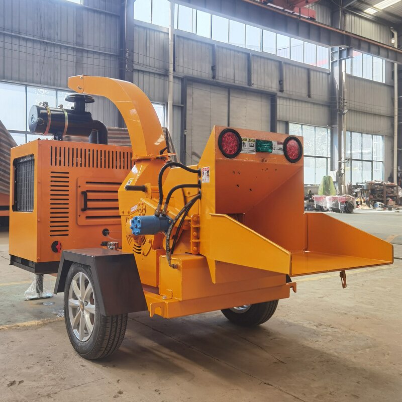Wood Chipper Shredder Factory - China Price Diesel Portable
