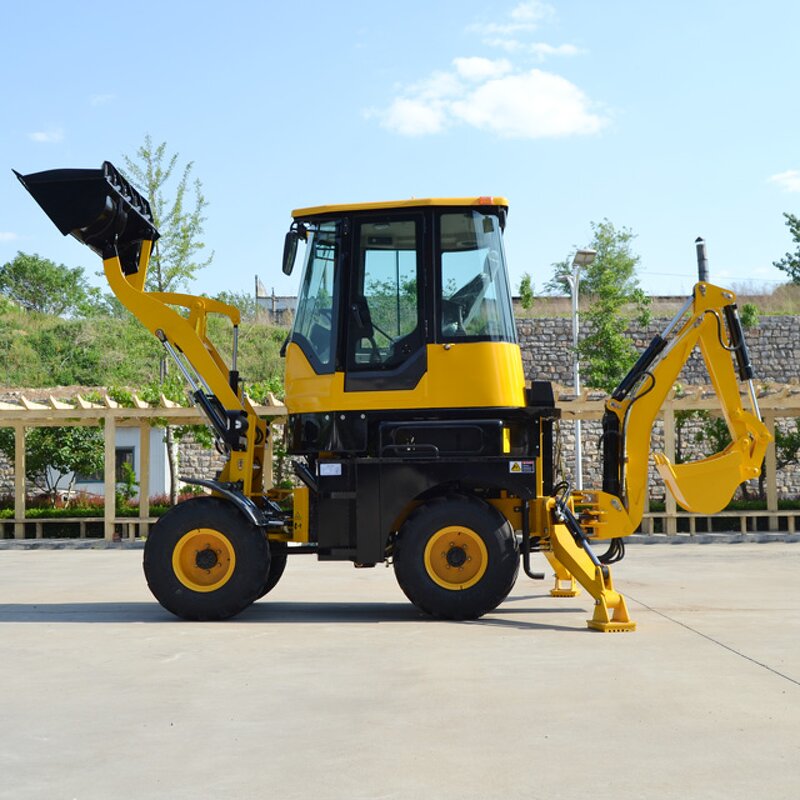 Backhoe Loader Factory - Long Arm 1.5 Ton Hydraulic