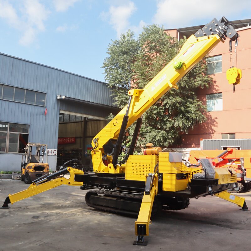 Spider Crane Manufacturer - 3 Ton 360 Degree Telescopic Hydraulic