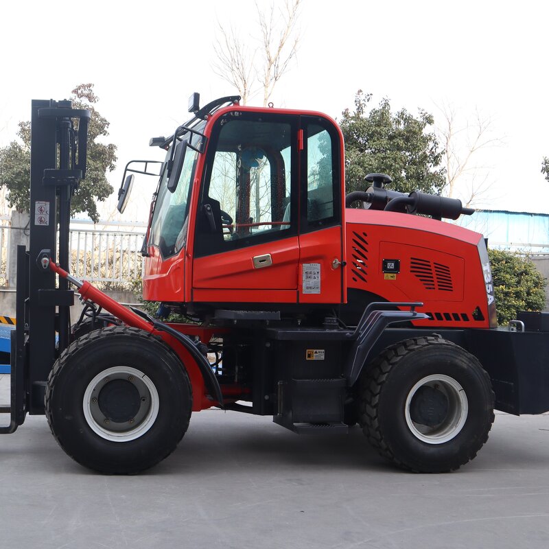 Forklift Manufacturer - New Red Diesel 3 Ton with Cabin