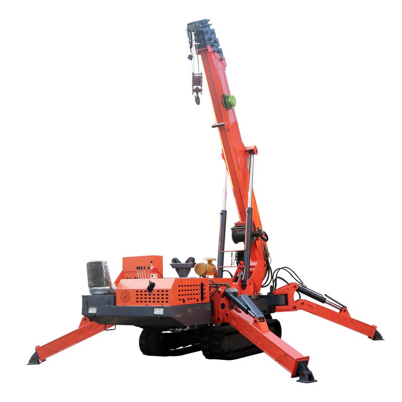 Spider Crane Factory - Mini 8Ton EPA Telescopic Boom Hydraulic