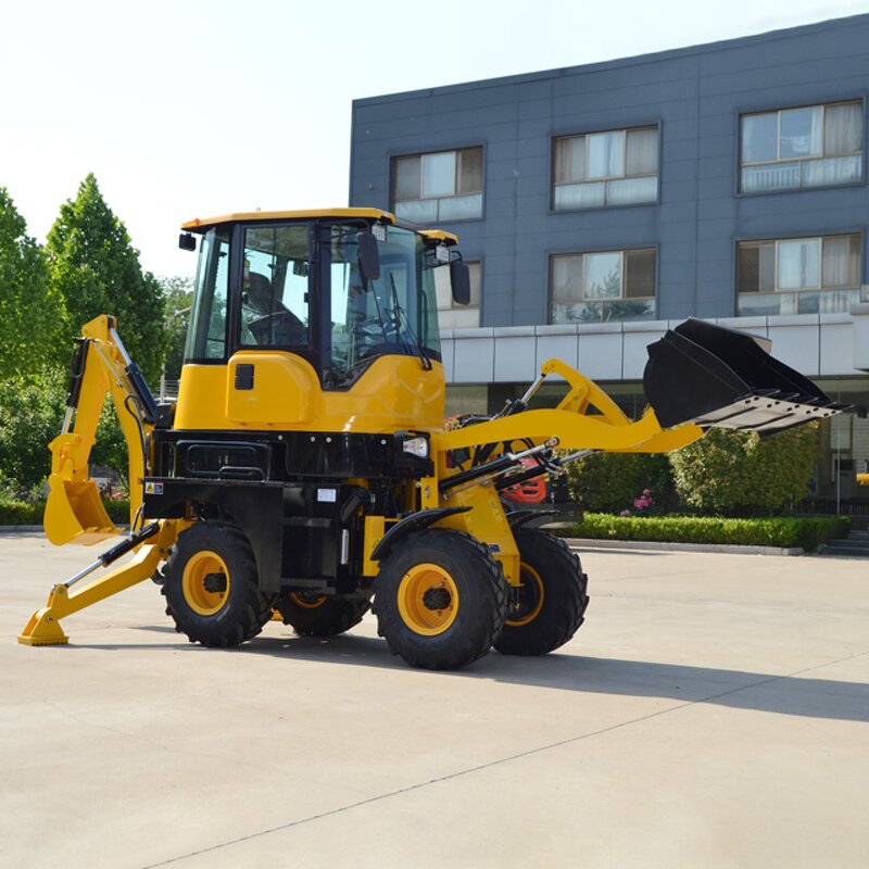 Backhoe Loader Factory - Long Arm 1.5 Ton Hydraulic