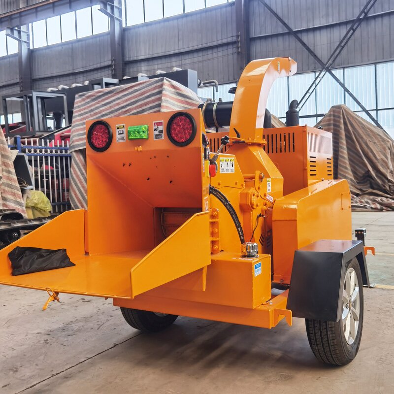 Wood Chipper Machine Manufacturer - High Productive Mobile Diesel