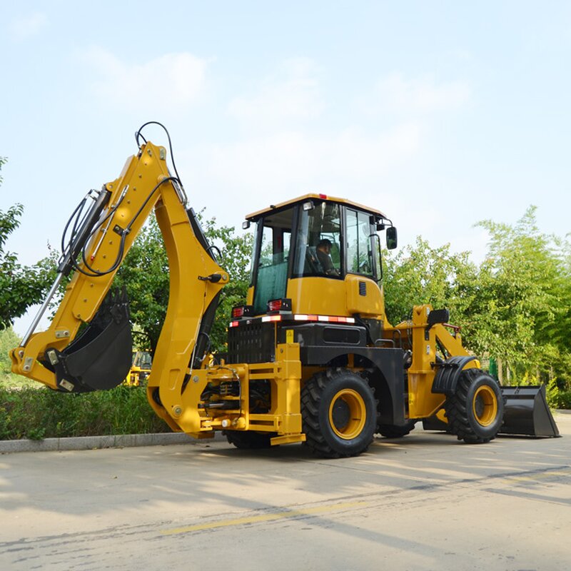Backhoe Loader Factory - Cheapest 4 in 1 Bucket Agriculture