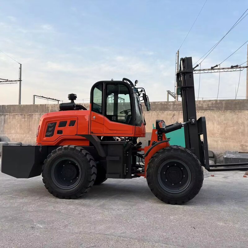 Forklift Factory - EPA CE 4WD Diesel 3 Ton with Cabin