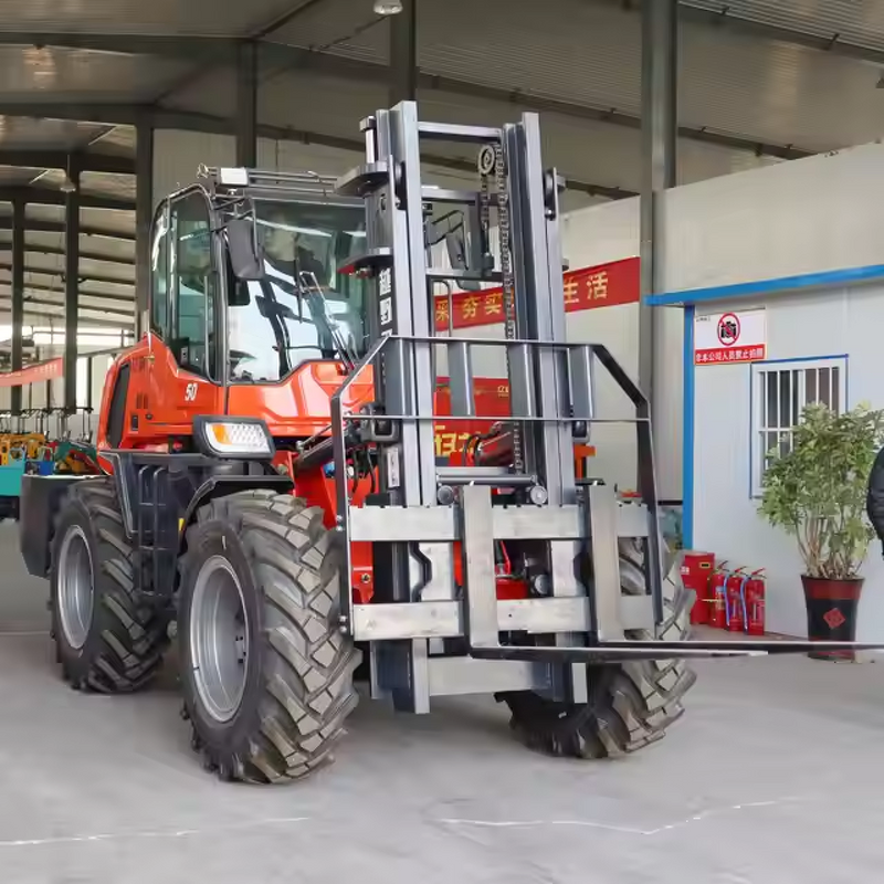 Forklift Manufacturer - 4WD Diesel 3 Ton All Terrain Forklift