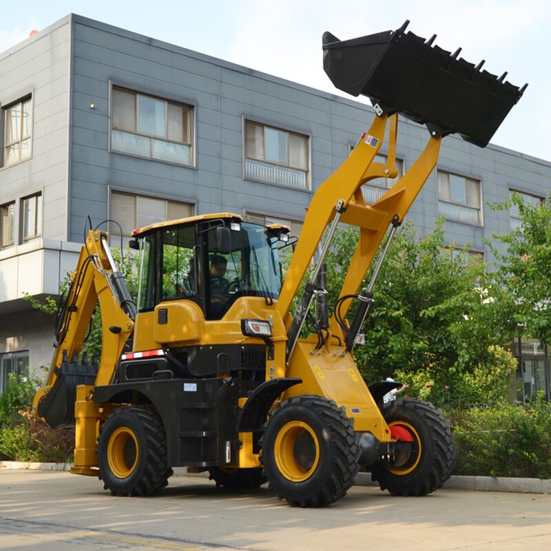 Backhoe Loader Factory - Cheapest 4 in 1 Bucket Agriculture