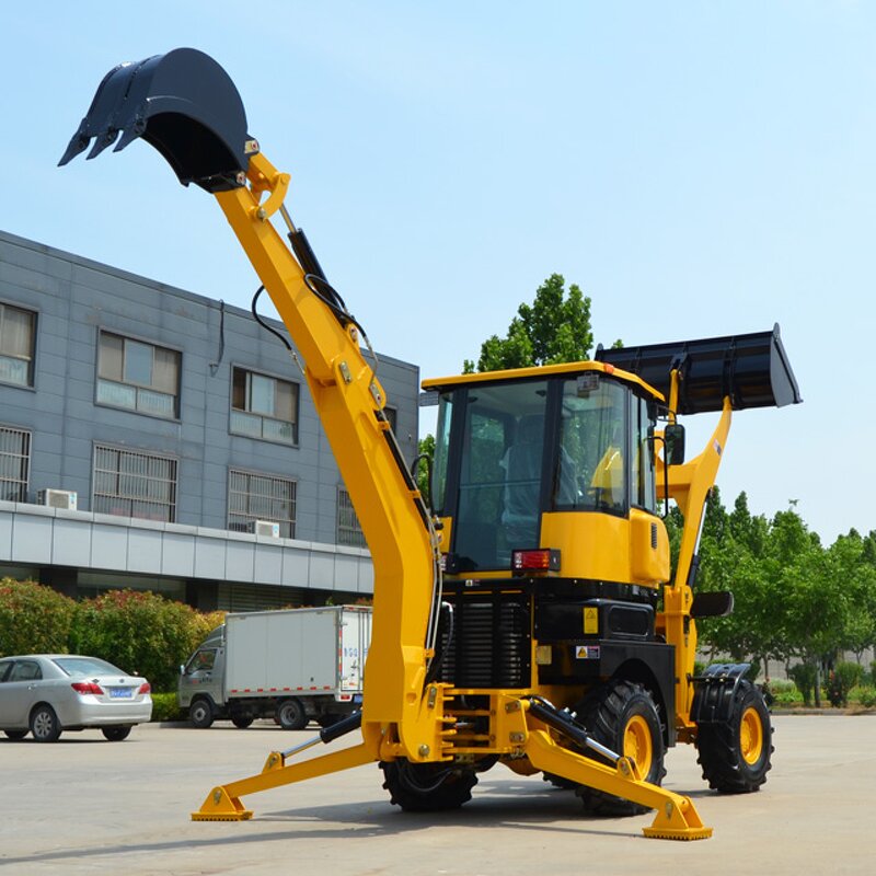 Backhoe Loader Factory - Long Arm 2500Kg Hydraulic