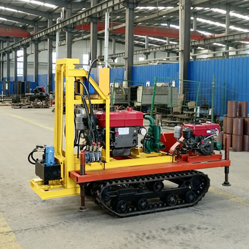 Water Well Drilling Rig Factory - Gasoline Home Automatic Mine