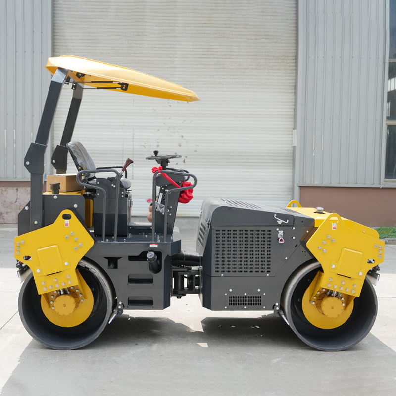 Road Roller Factory - High Quality Portable Asphalt Double Drum