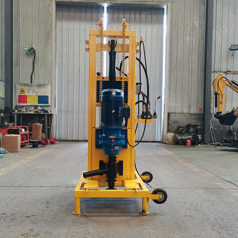 Geological Drilling Rig Factory - Durable Tire Electric Automatic