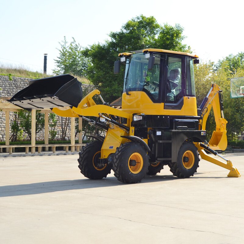 Backhoe Loader Factory - Long Arm 1.5 Ton Hydraulic