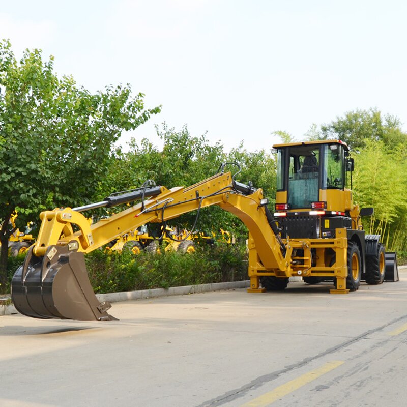 Backhoe Loader Factory - Cheapest 4 in 1 Bucket Agriculture