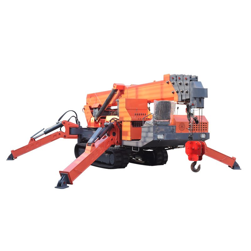 Spider Crane Factory - Mini 8Ton EPA Telescopic Boom Hydraulic