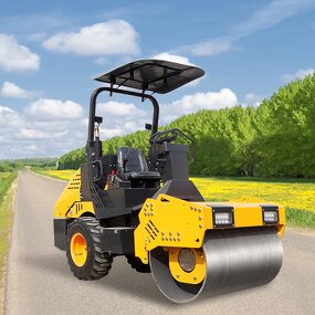 Road Roller Manufacturer - 3.5 Ton Euro 5 CE EPA Single Steel