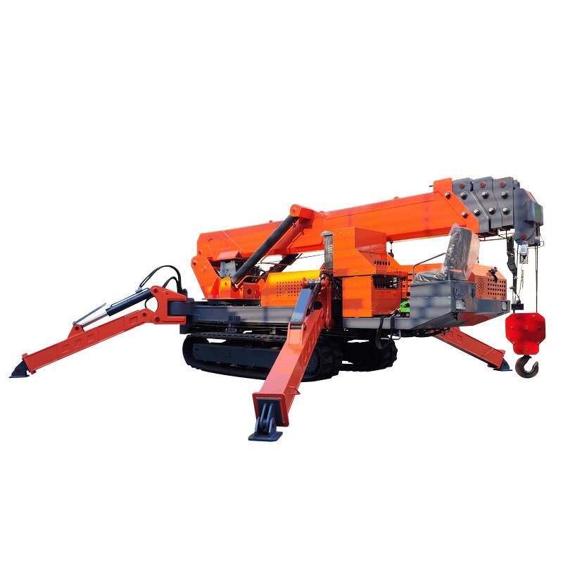 Spider Crane Factory - Mini 8Ton EPA Telescopic Boom Hydraulic