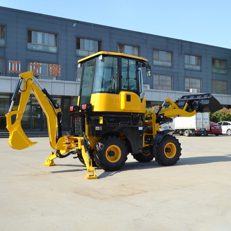 Backhoe Loader Factory - Long Arm 1.5 Ton Hydraulic