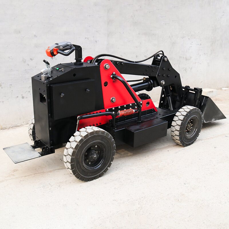 Mini Forklift Manufacturer - CE EPA 4x4 Articulated Rough Terrain