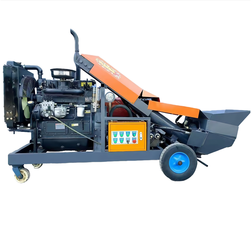 Concrete Pump Factory - OEM/ODM 12M³/H Diesel Line Pump