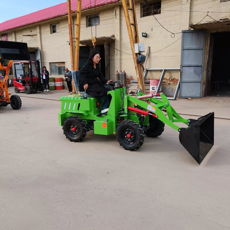 Electric Loader Factory - OEM/ODM 4WD Agricultural Farm Loader