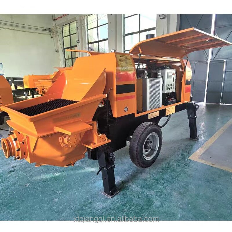 Diesel Concrete Pump Factory - OEM/ODM 12M³/H Portable Pump Price