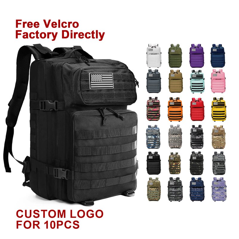 Tactical Backpack Manufacturer - Custom 45L Waterproof Molle Gym Bag