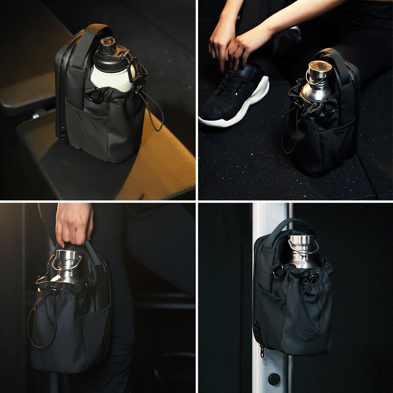 Magnetic Gym Bag Supplier - OEM Custom Fitness Bag with Bottle Holder