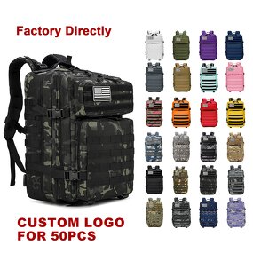 Tactical Backpack Factory - Wholesale 45L Nylon Camo Survival Backpack