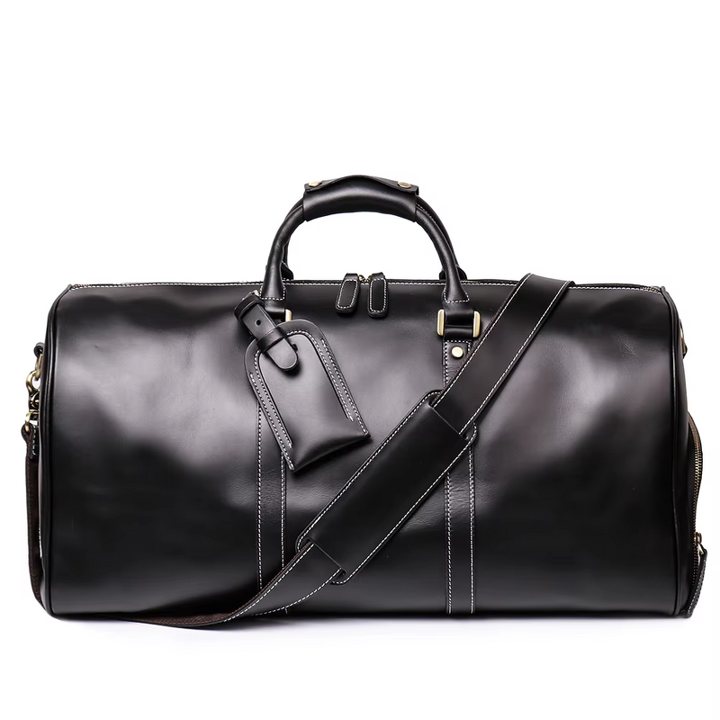 Leather Duffel Bag Manufacturer - OEM Custom Genuine Leather Travel Bag