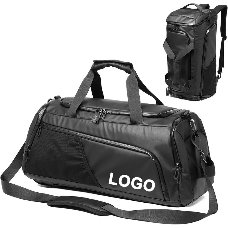 Gym Duffle Bag Factory - Custom Logo Waterproof Weekender Bag with Shoe Compartment