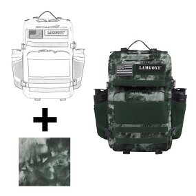 Tactical Backpack Factory - OEM Custom 45L Waterproof Crossfit Hiking Bag