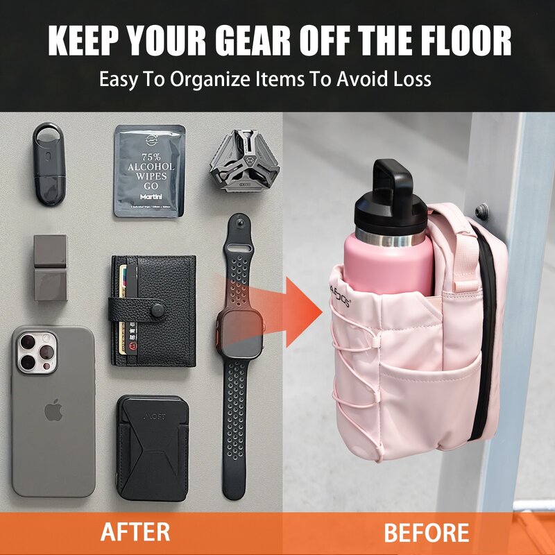 Magnetic Gym Bag Manufacturer - OEM Custom Water Bottle Holder Phone Pouch