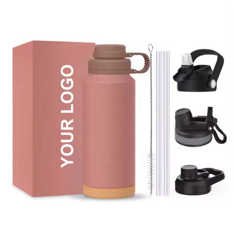 Insulated Water Bottle Factory - OEM Custom Leak-Proof Sports Straw Bottle