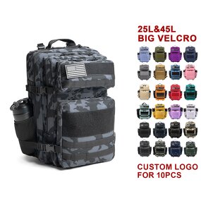 Tactical Backpack Manufacturer - 45L Waterproof Wolf Pack Velcro Backpack