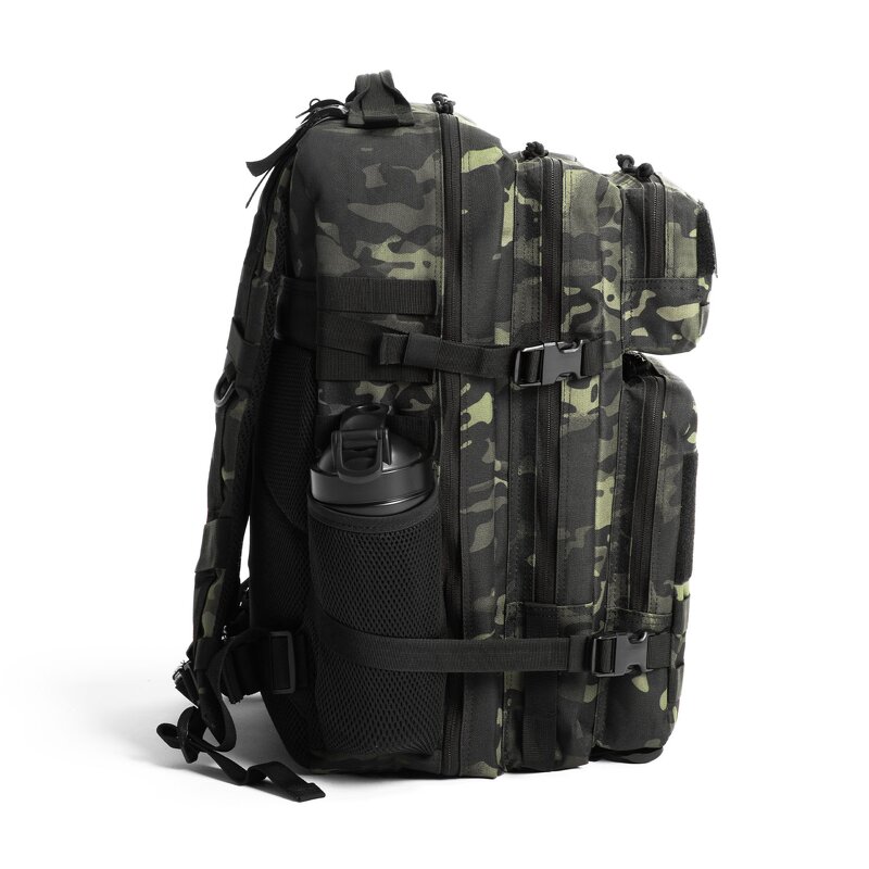Tactical Backpack Manufacturer - Custom 900D 45L Camo Outdoor Rucksack