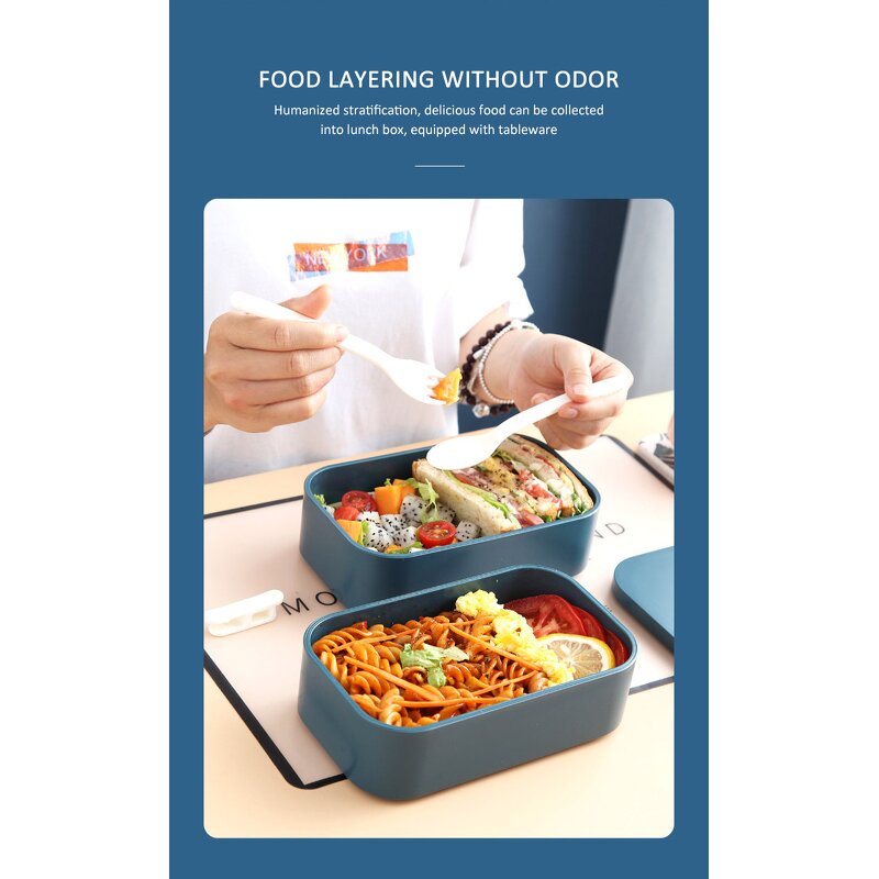 Lunch Box Factory - OEM Custom 3 Compartment Insulated Bento Box