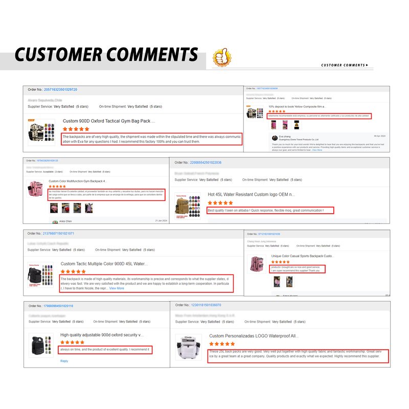 Tactical Backpack Manufacturer - 45L Waterproof Wolf Pack Velcro Backpack